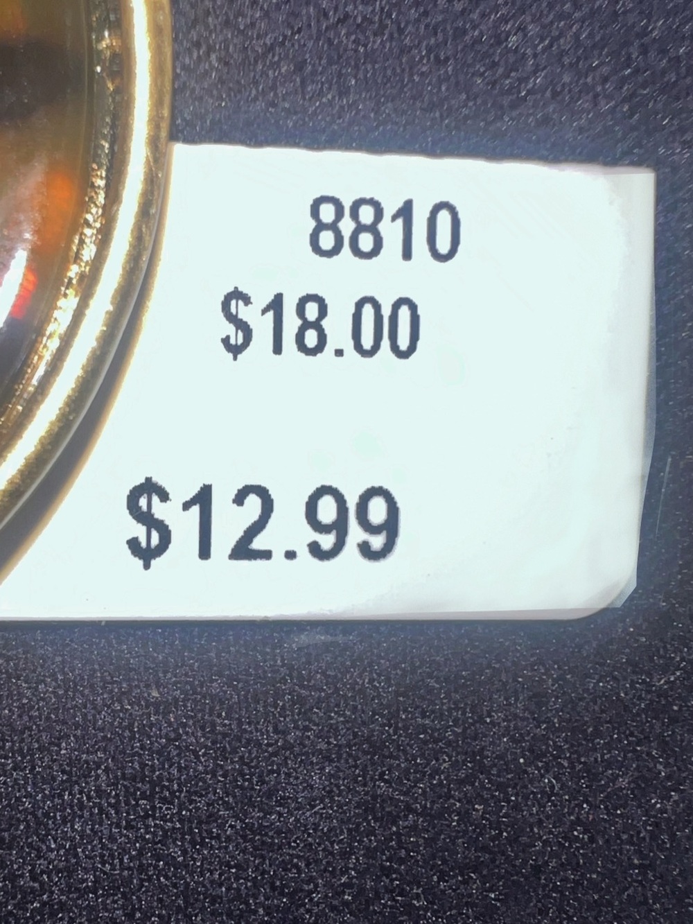 Lucky Brand Tortoise-Gold Tone 1.5” Hoop Earrings - Picture 3 of 6